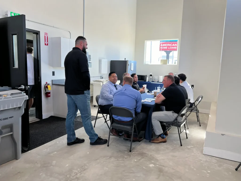 photo from London Harker's first annual open house