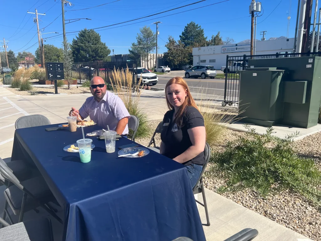 photo from London Harker's first annual open house