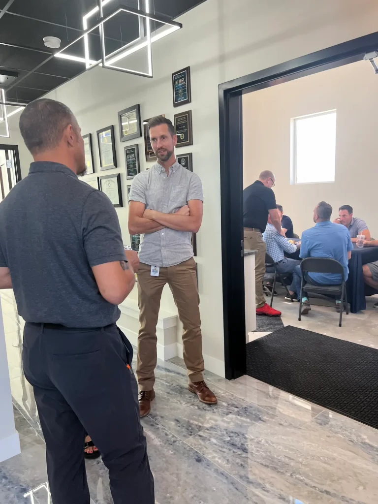 photo from London Harker's first annual open house