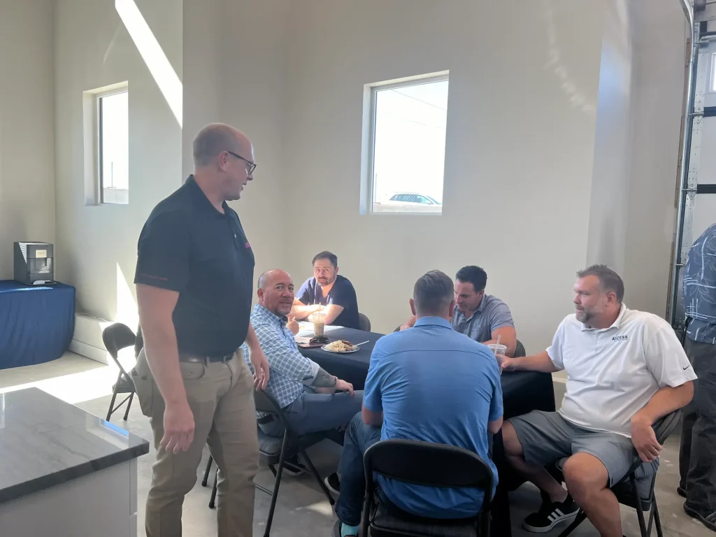 photo from London Harker's first annual open house