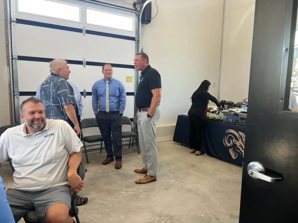 photo from London Harker's first annual open house