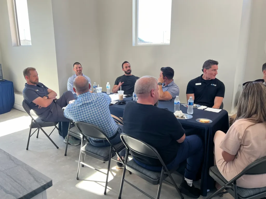 photo from London Harker's first annual open house