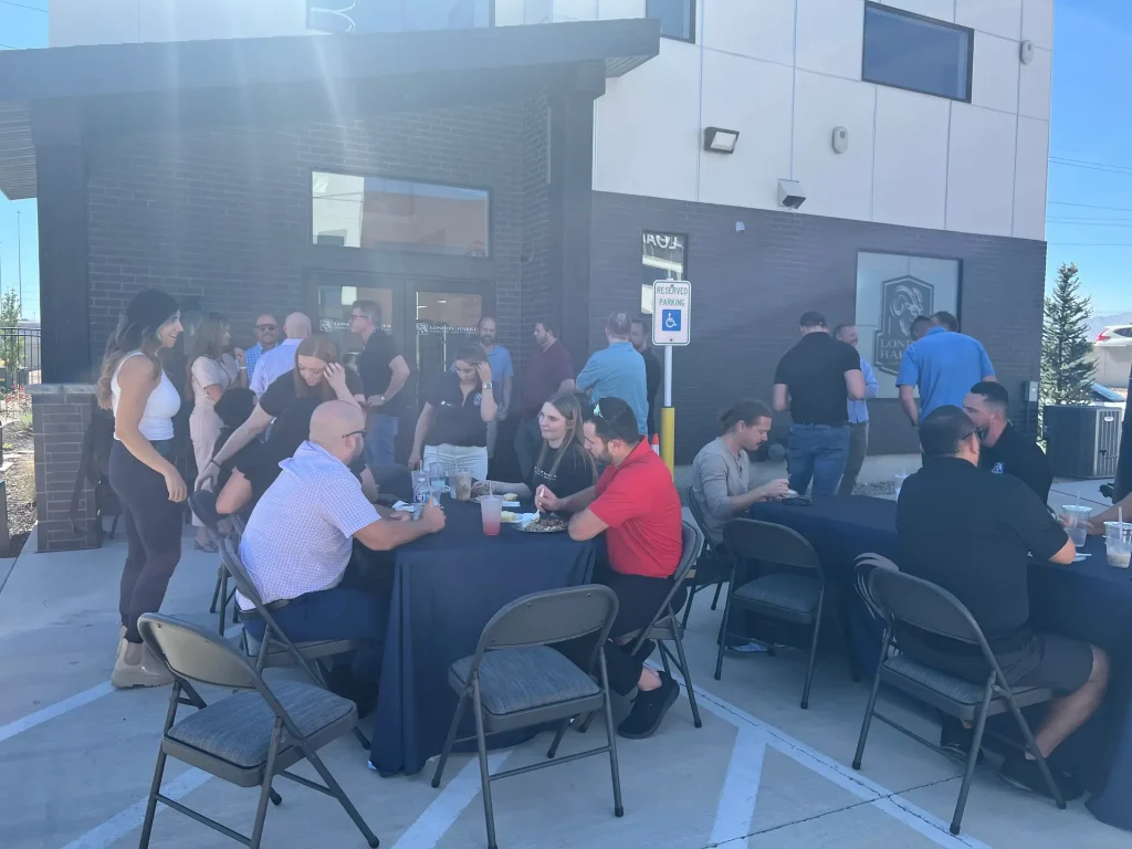 photo from London Harker's first annual open house