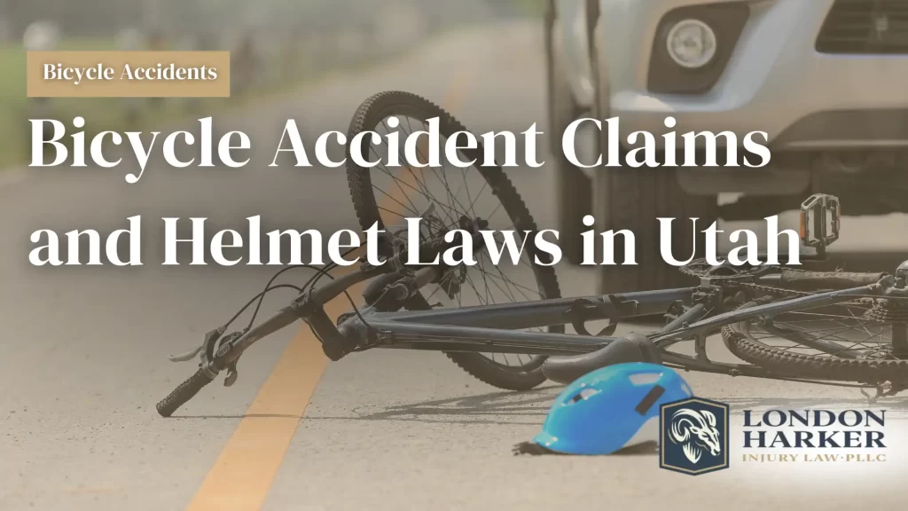 Bicycle Accident Claims and Helmet Laws in Utah
