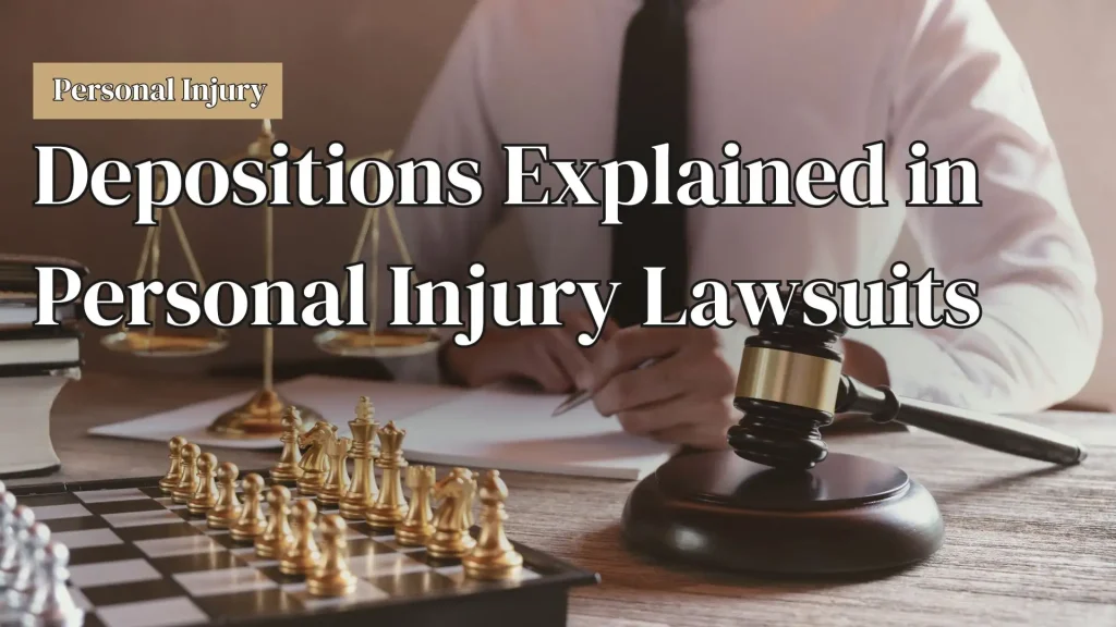 Depositions Explained in Personal Injury Lawsuits Image