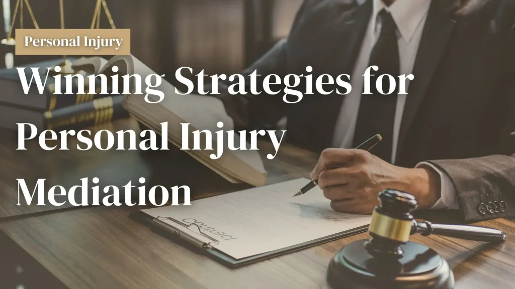 Winning Strategies for Personal Injury Mediation image